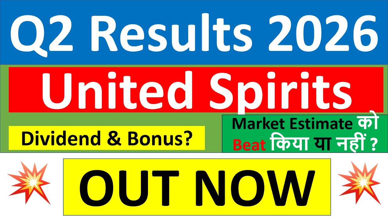 United Spirits Q2 results 2026 | United Spirits results today | United Spirits Share News today