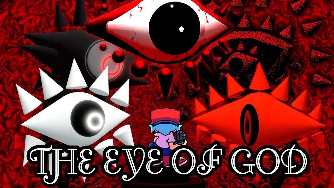 Friday Night Funkin' - The Eye of God V3 Chart (16 MILLION NOTES)