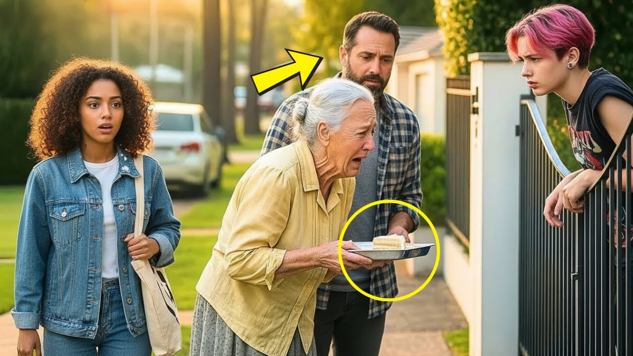 FILHO MILIONÁRIO VOLTA DE VIAGEM E ENCONTRA A MÃE PEDINDO COMIDA AOS VIZINHOS... O QUE ELA REVELA...