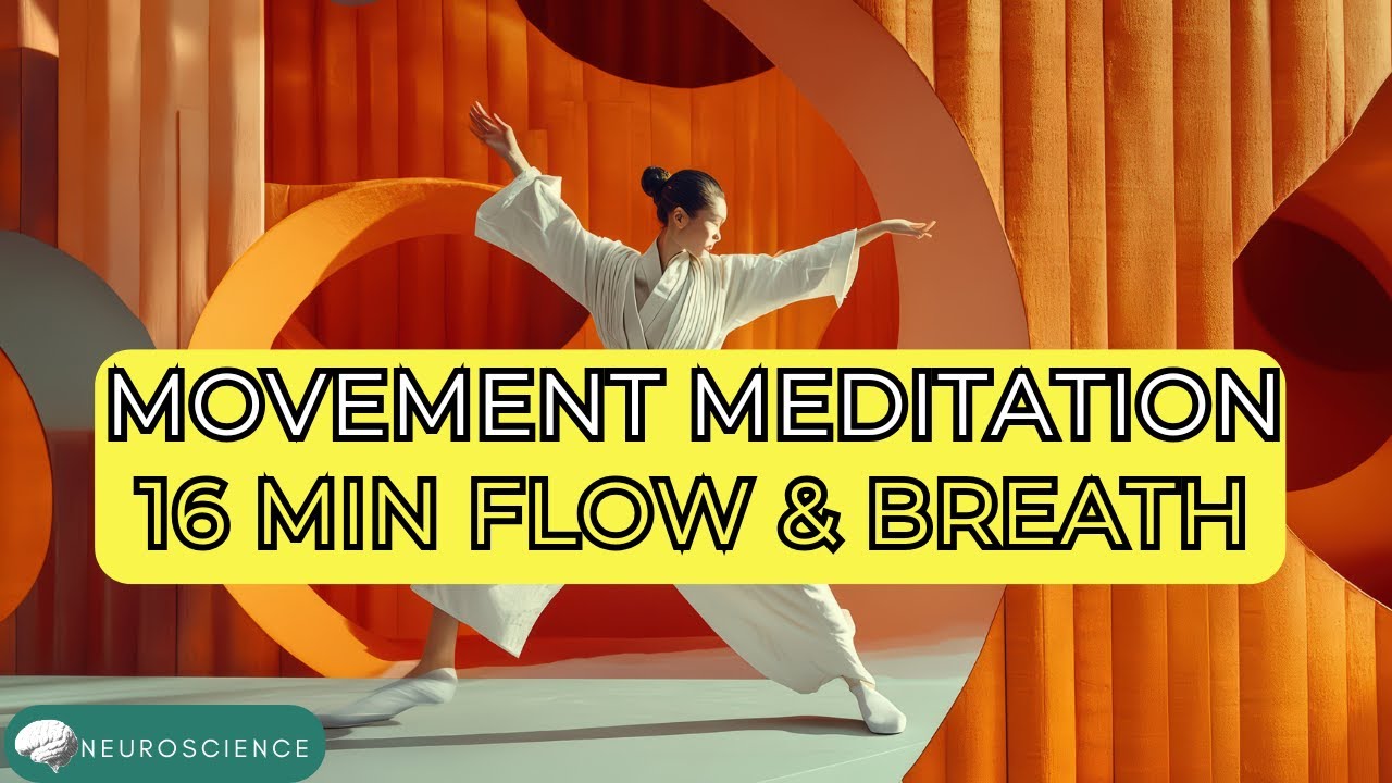 16 Minute Flowing Movement Meditation  Coordinate Breath & Movement for Deep Calm 1