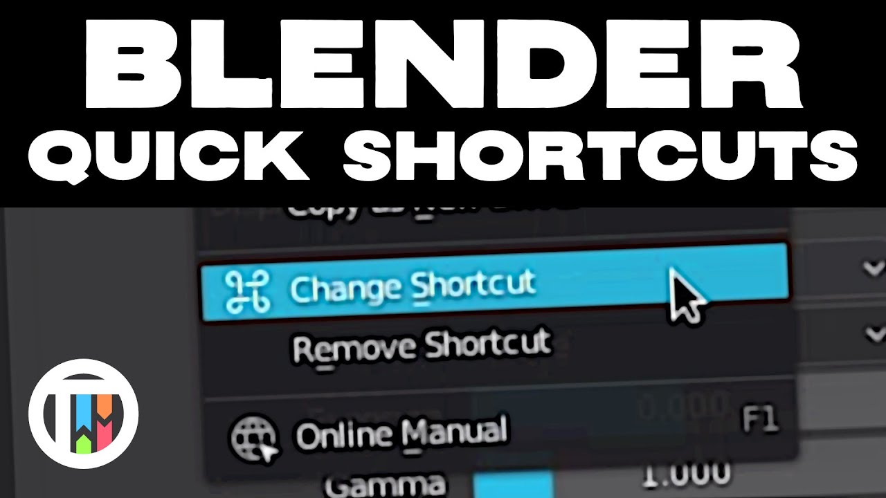 Creating Easy & Quick Custom Shortcuts / Hotkeys in Blender 2.8 | TutsByKai