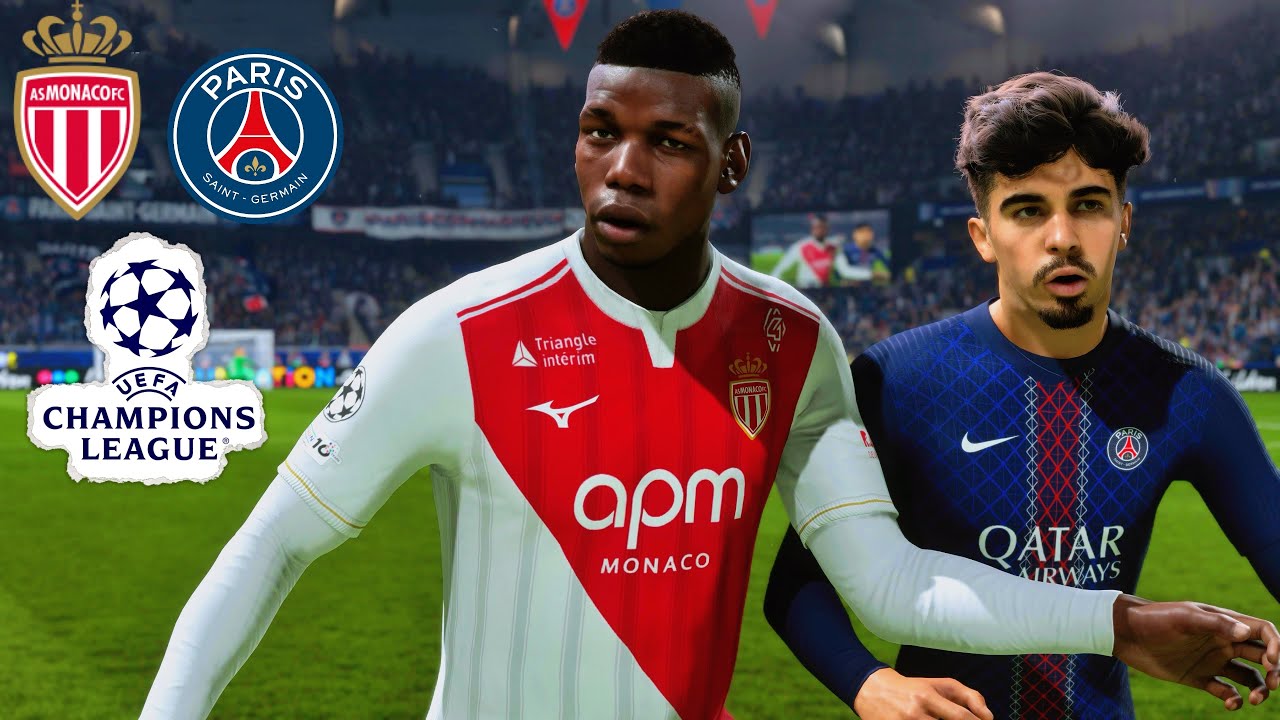 PSG vs .AS Monaco | Uefa Champions League 2025/26 | EA SPORTS FC 26 | PS5