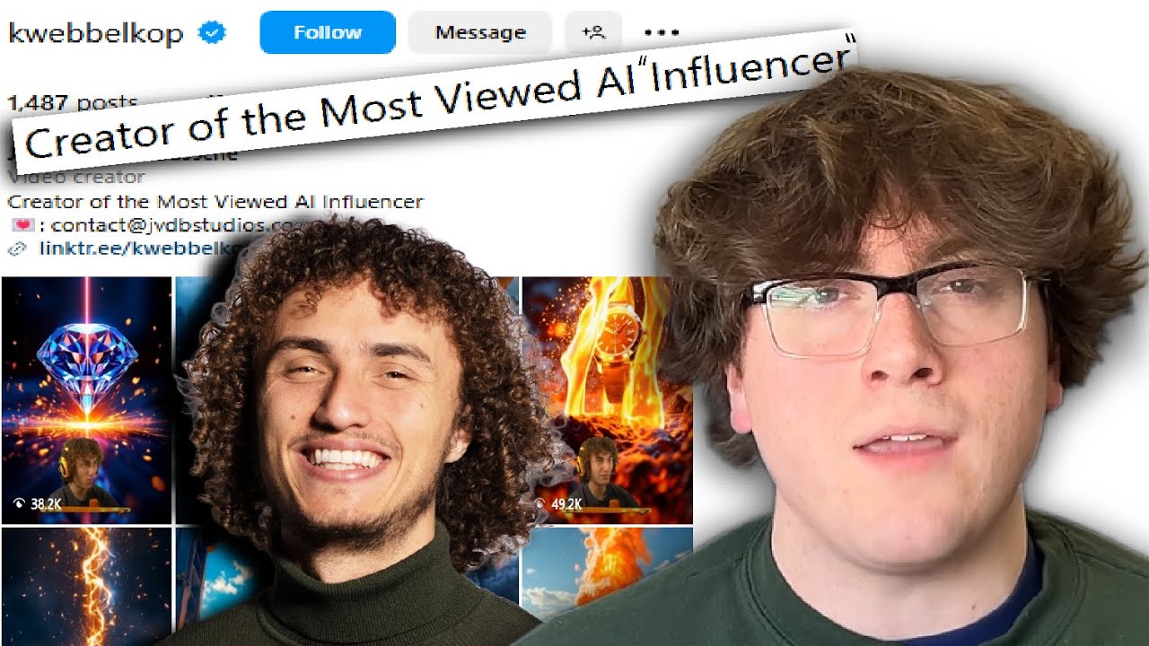 Kwebbelkop использует ИИ для реагирования на ИИ