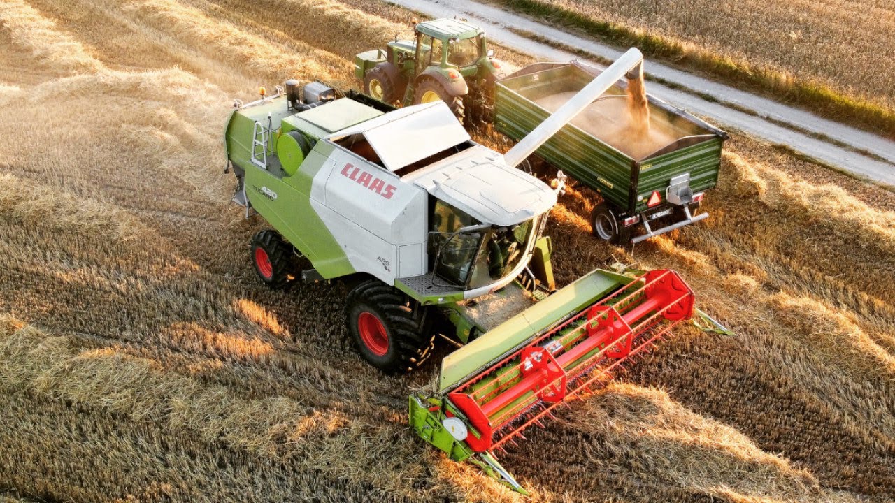 Żniwa 2022 | Claas Tucano 420, John deere, Zasław