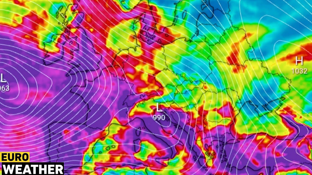 European Weather | ECMWF Model Precipitation February 15, 2026 - RainStorms In Europe