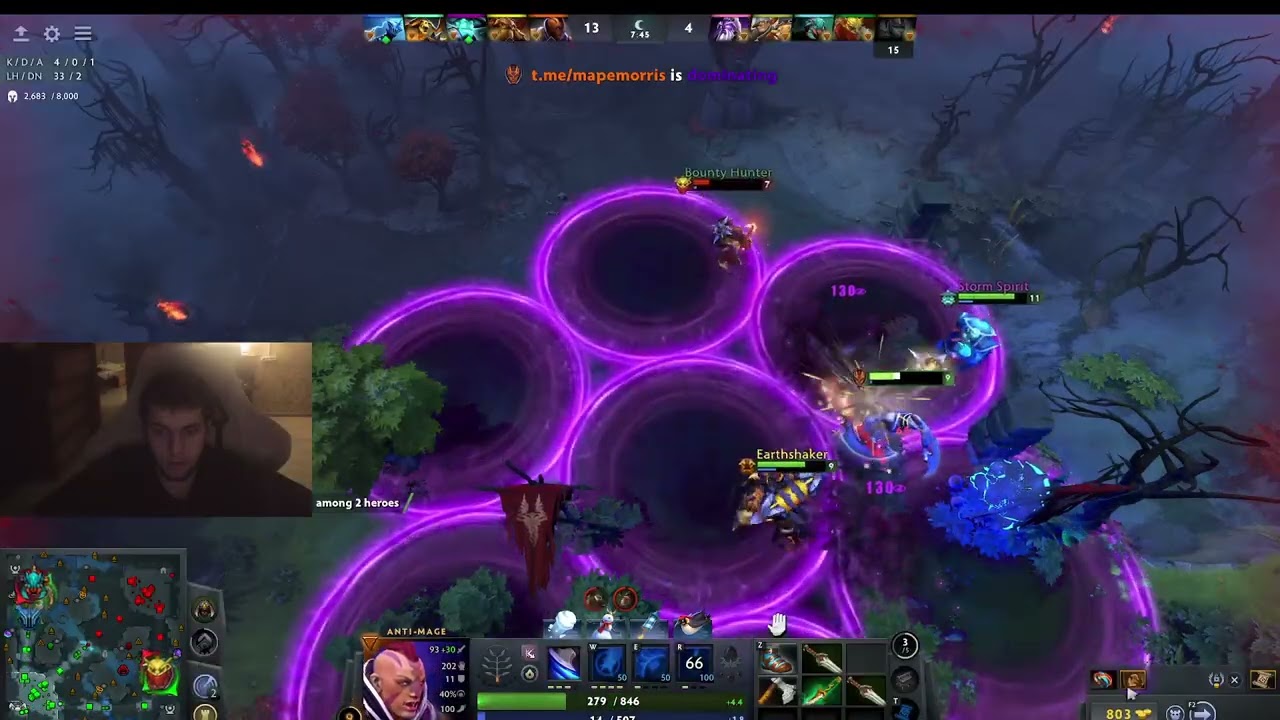 играю на анти маге день 1 DOTA 2