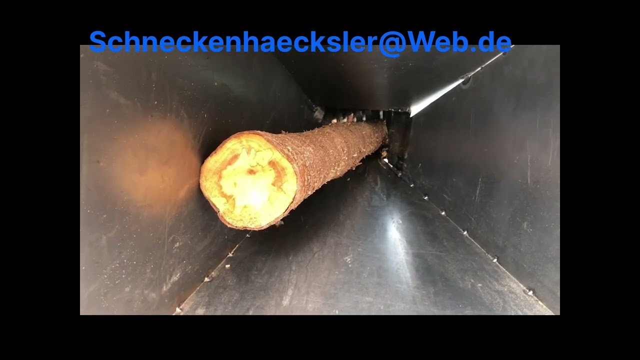Hackgut selbst erzeugen, H&auml;cksler zweiter Testlauf