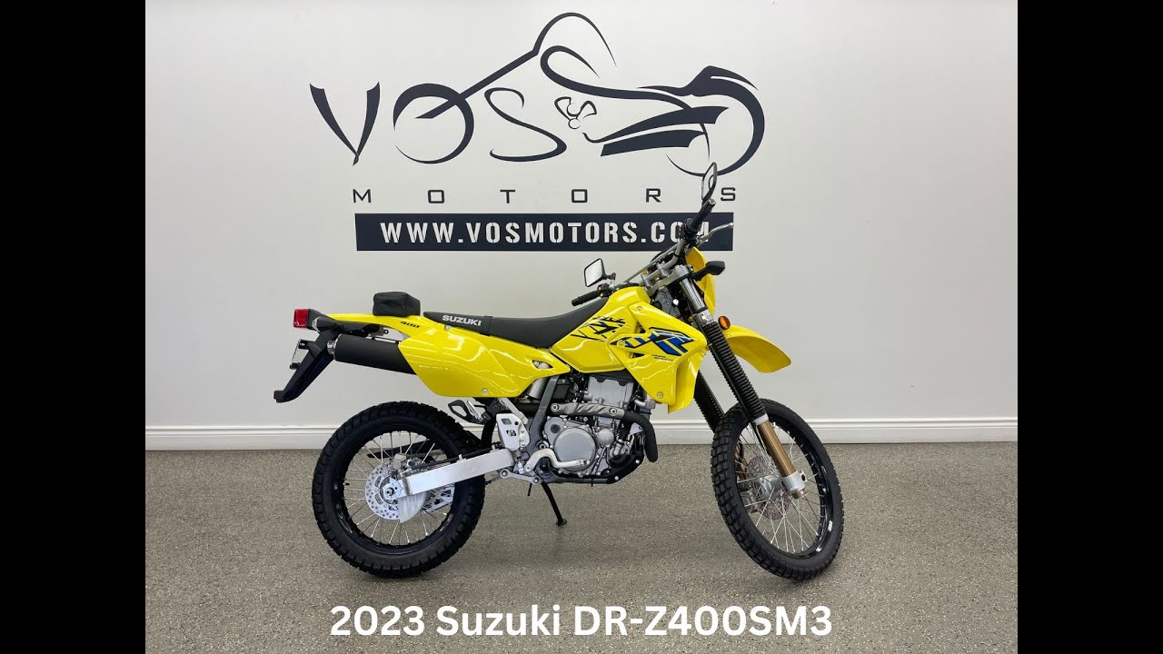 2023 NEW Suzuki DR-Z400SM3 walkaround video V5370