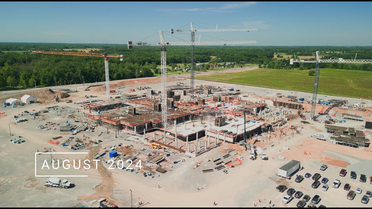 South Niagara Hospital- One year of construction