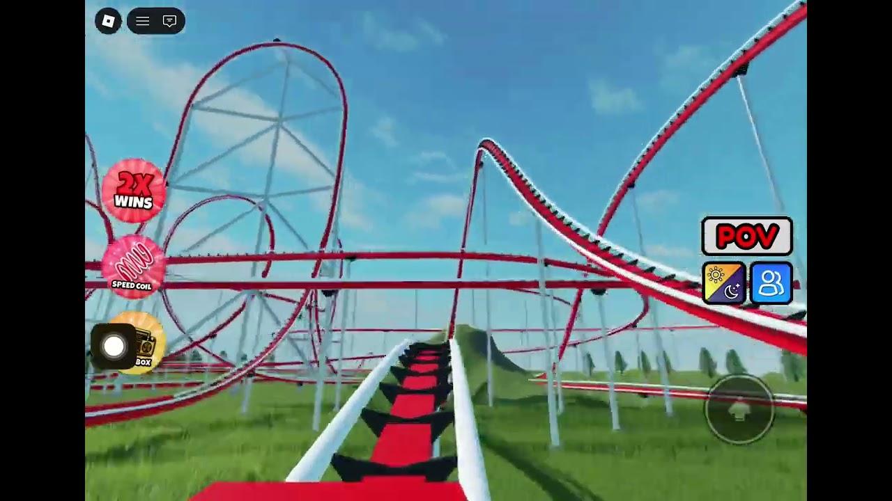 longest rollercoaster on roblox🌹