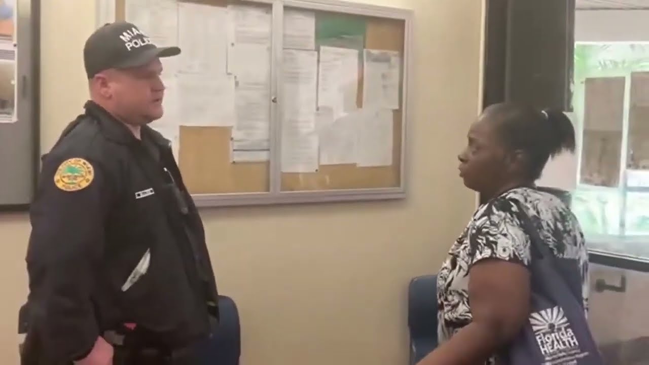 Officer gets &ldquo;TRIGGERED&rdquo; over Recording & BARKS orders to leave Police Station but then gets OW