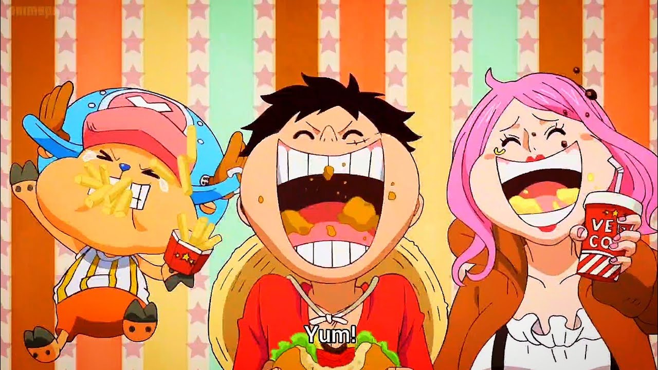 Luffy, Bonney and Chopper in Egghead | One Piece Episode 1091