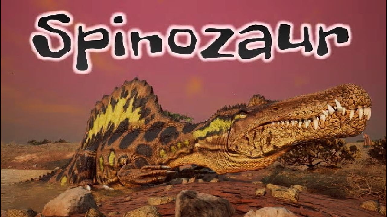 Path of Titans Spinozaur gameplay