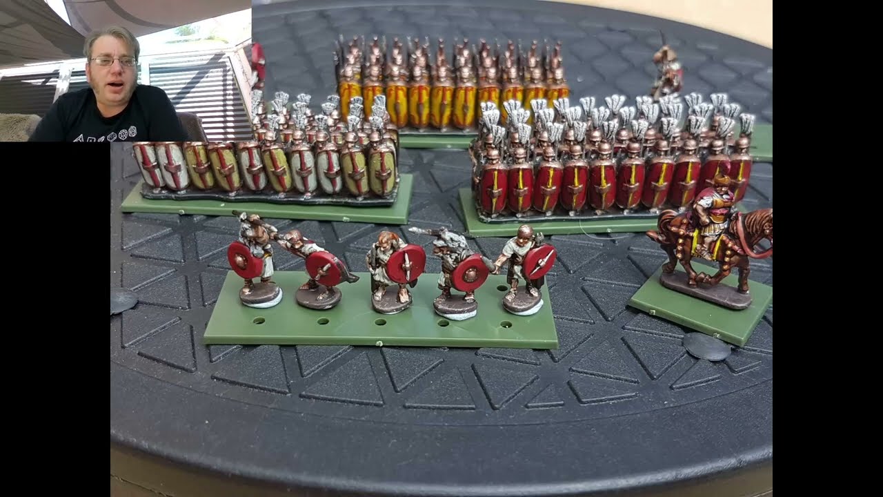 Epic Battles Hail Caesar- The Romans, History and my first painting of the sprues.