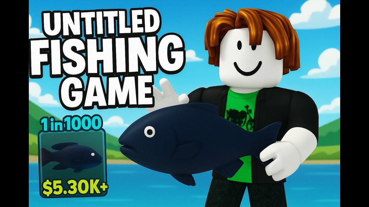 Untitled Fishing Game – I GOT THE BEST FISH in SEA 2! (Roblox)