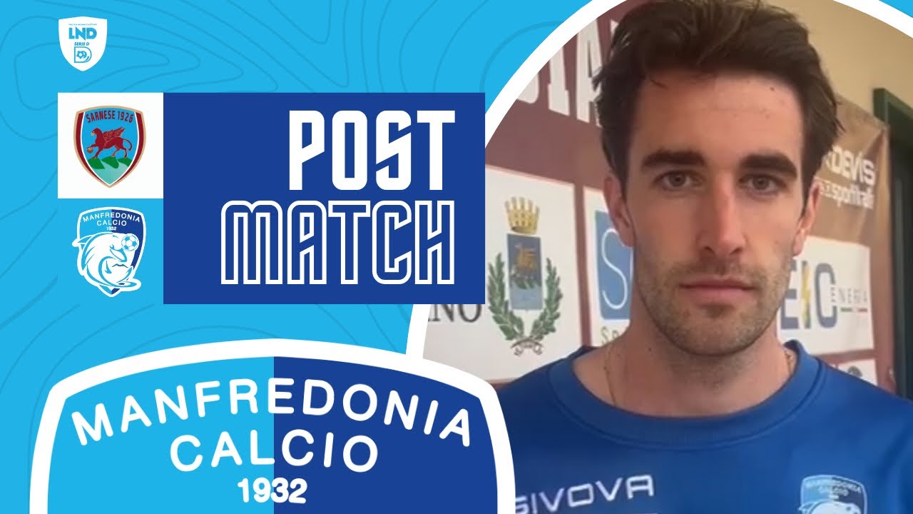 EWAN URAIN | INTERVISTA POST MATCH SARNESE-MANFREDONIA