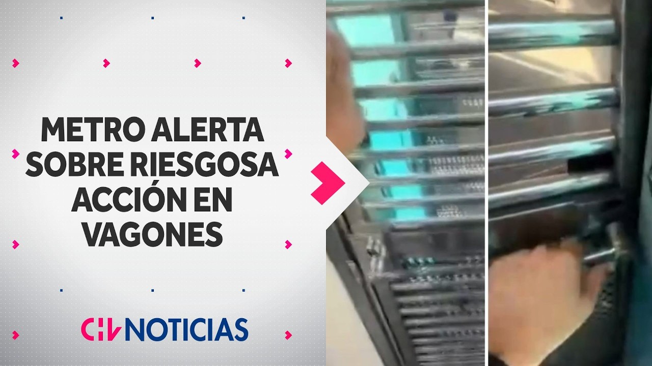 Temeraria conducta: Metro inició investigación tras video que registró riesgosa acción en vagones
