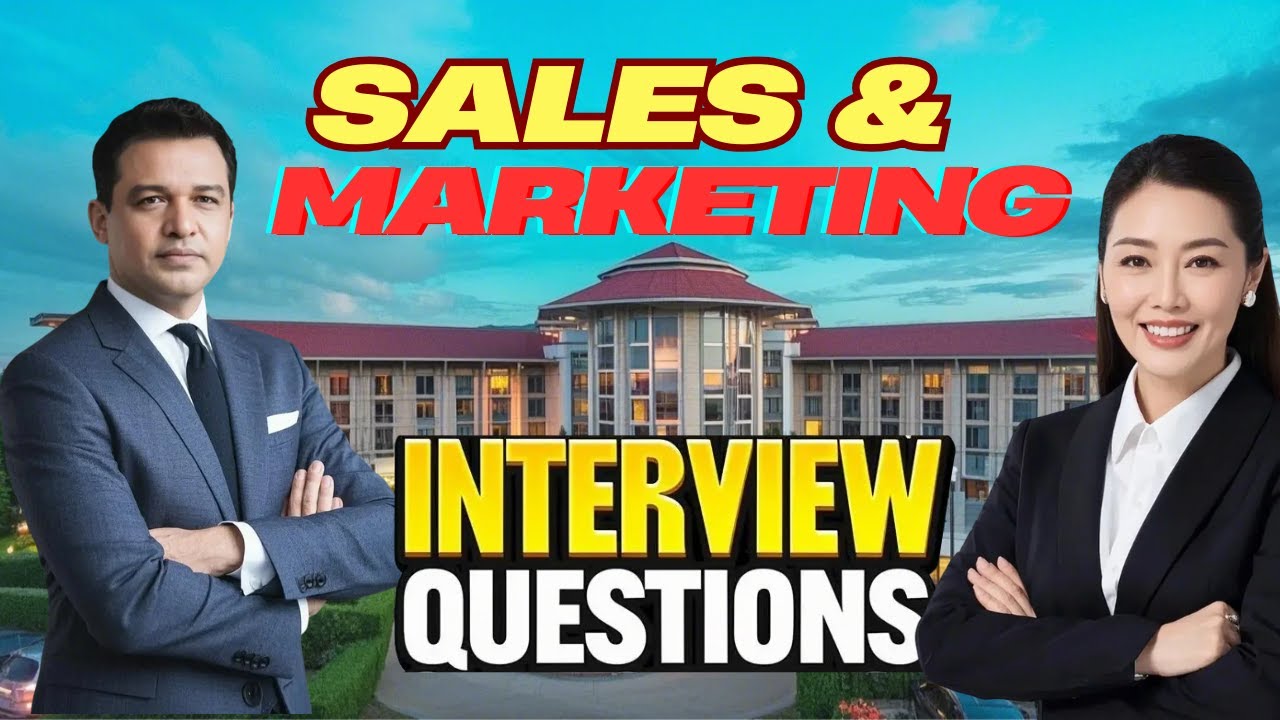 Hotel Sales & Marketing Interview Questions – Expert Answers!