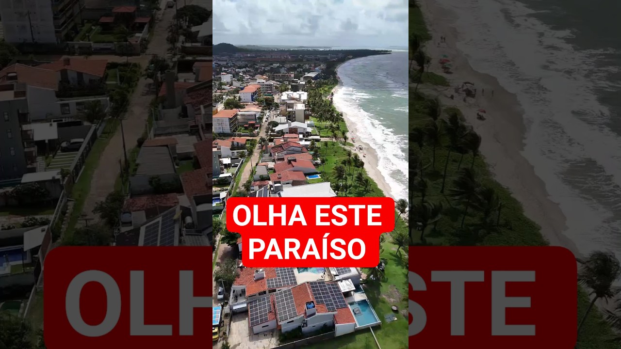 CONHE&Ccedil;A a MARAVILHOSA PRAIA de CAMPAS. TAMANDAR&Eacute;, PERNAMBUCO