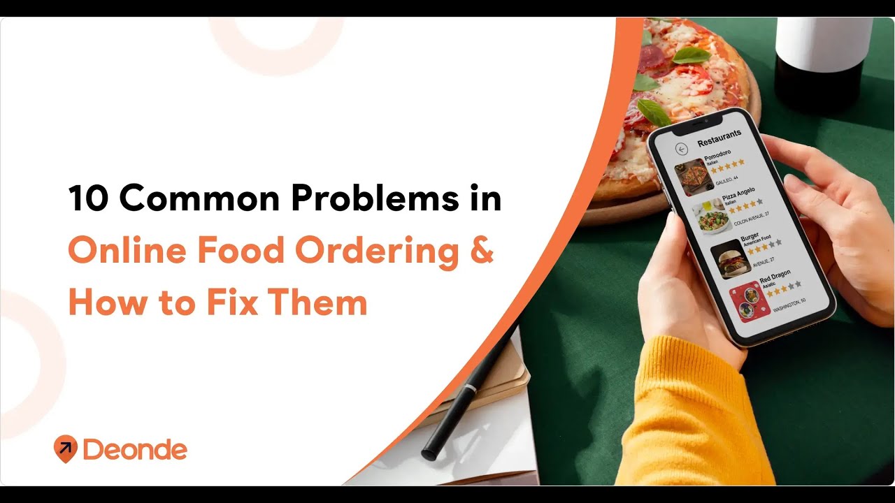 10 Common Problems in Online Food Ordering | How to solve mistakes in online food ordering system?