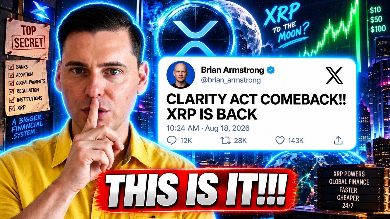 OMFG MAJOR CLARITY ACT COMEBACK!!!! XRP WE'RE BACK!!!!!!!!!!!!!!!!!