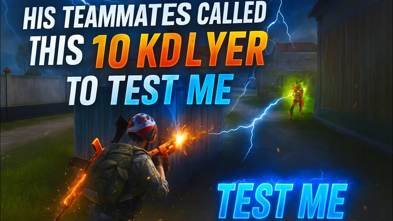 His teammates called a 10 kd player to test me 