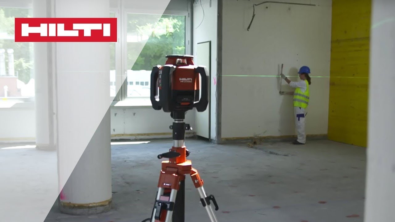 INTRODUCING the Hilti PR 3-HVSG rotating laser level - Unmatched visibility. Unmatched robustness.