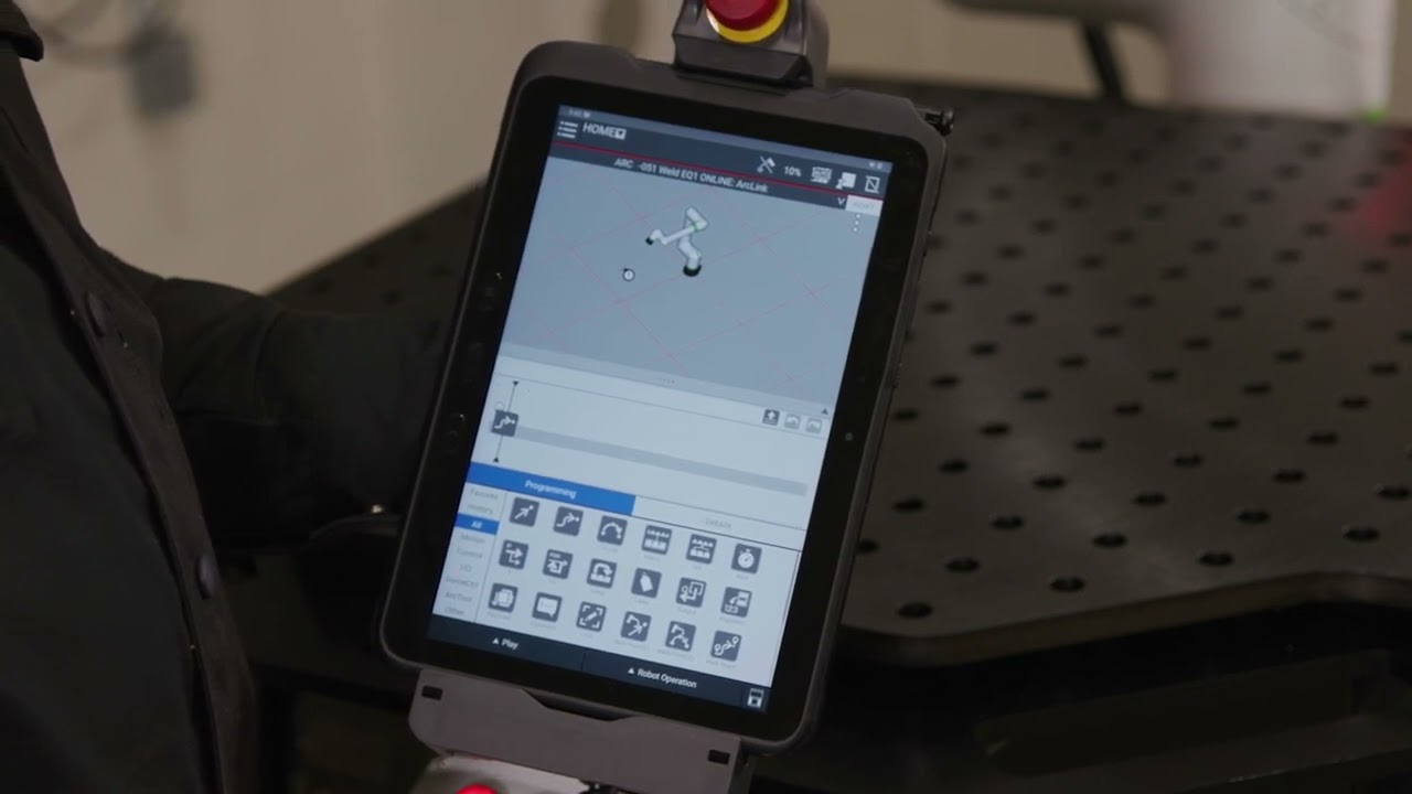 Confirming the Payload & Enabling the Teach Pendant – Cooper™ Welding Cobot