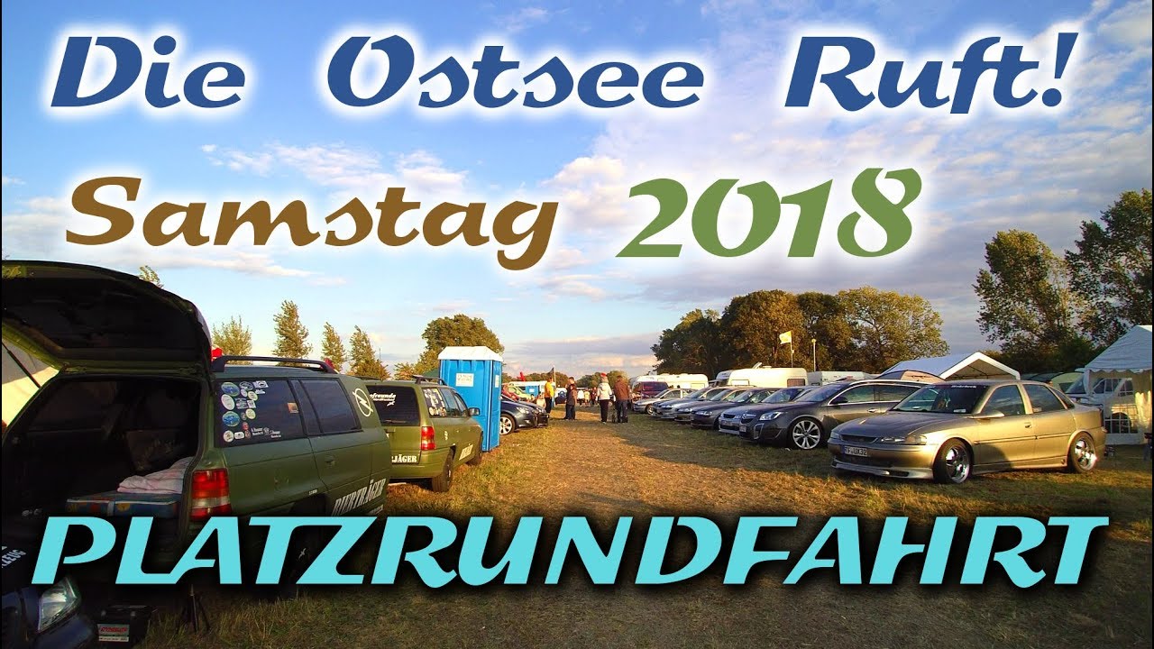◄DIE OSTSEE RUFT! 2018► Teil 1 von 2 -  PLATZRUNDFAHRT am SAMSTAG auf dem Opeltreffen in Boltenhagen