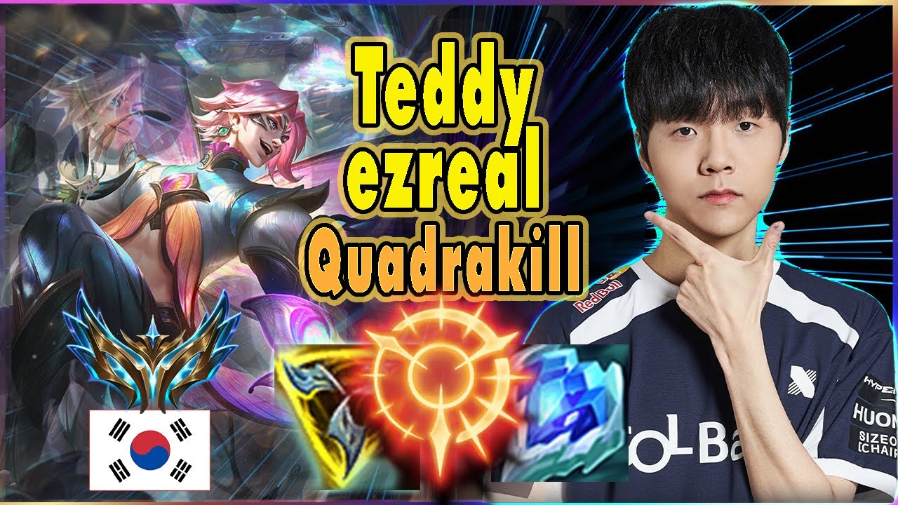 DRX Teddy  Stream Best Ezreal LCK Lucian aphelios Jhin adc
