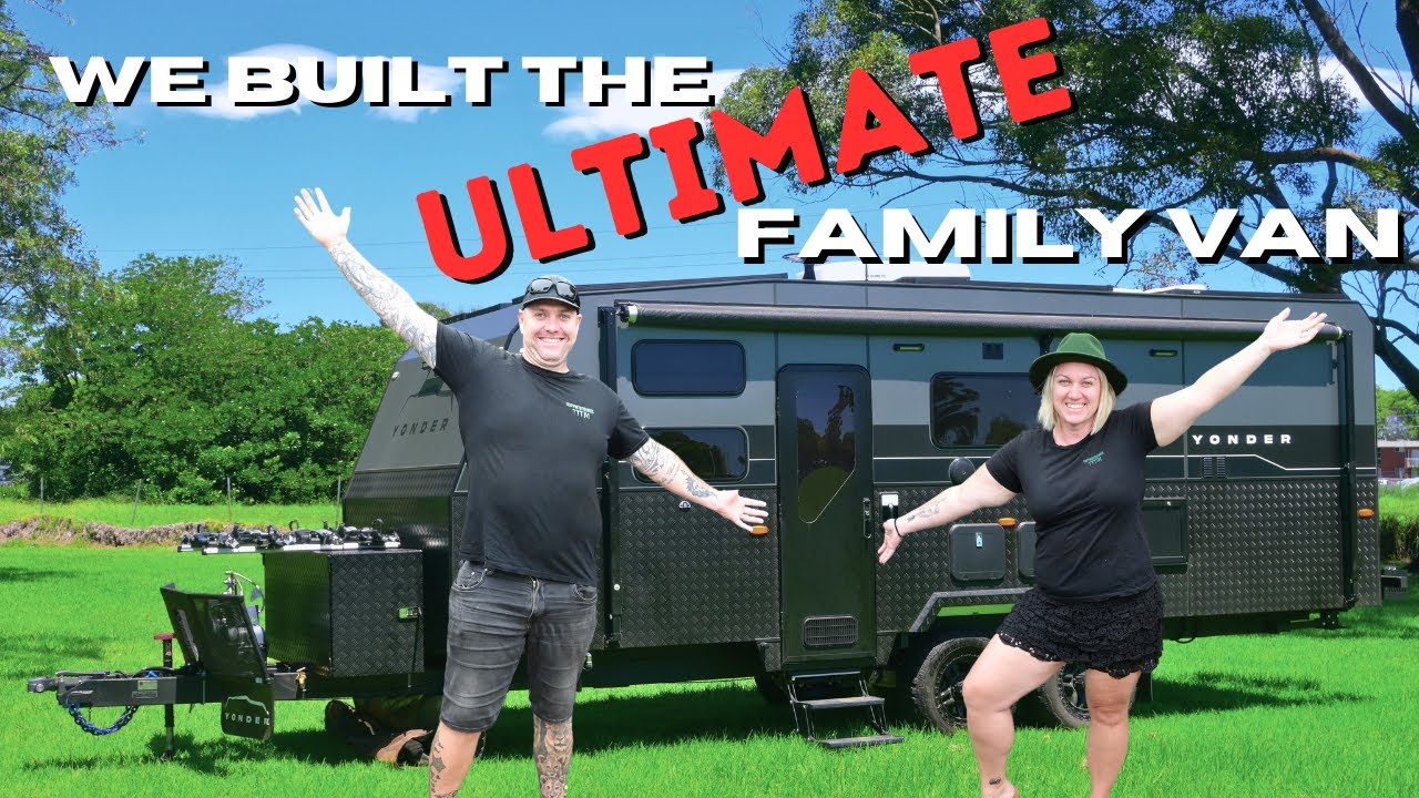 22FT YONDER G-SHOCK-Full tour of our STUNNING new OFF ROAD/OFF GRID Family caravan...