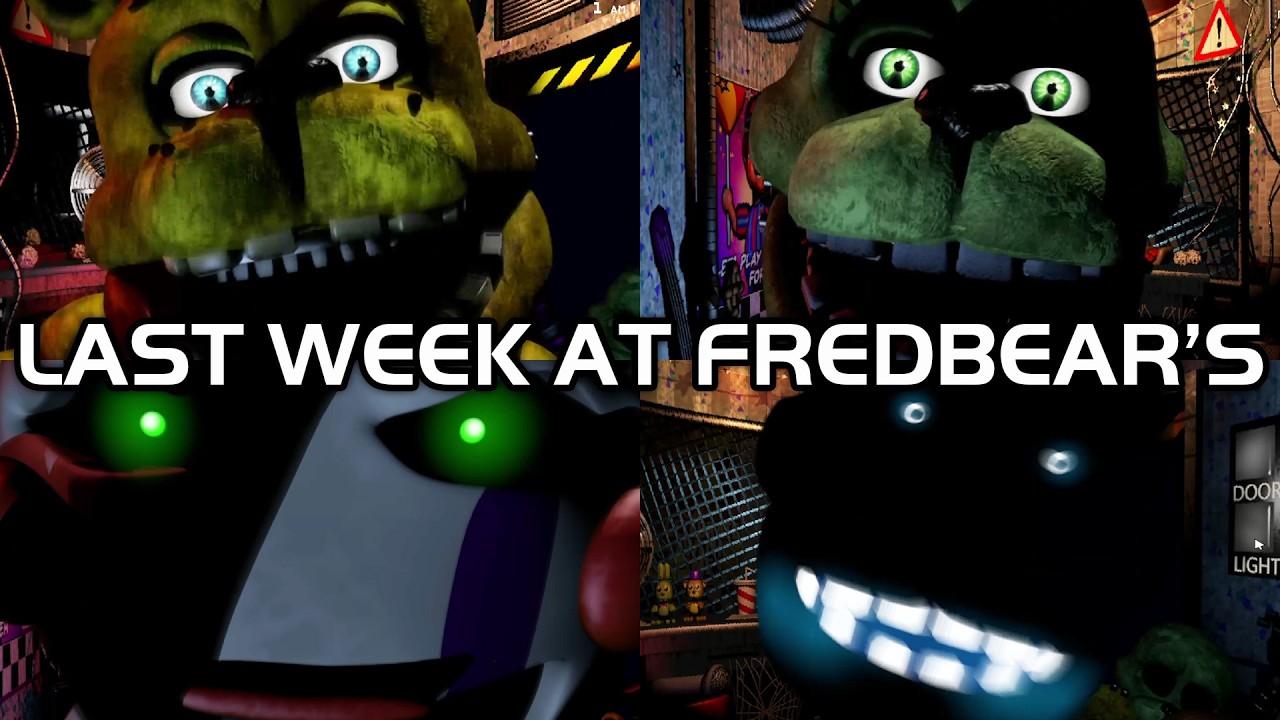 Last Week at Fredbear's Reboot - All Jumpscares