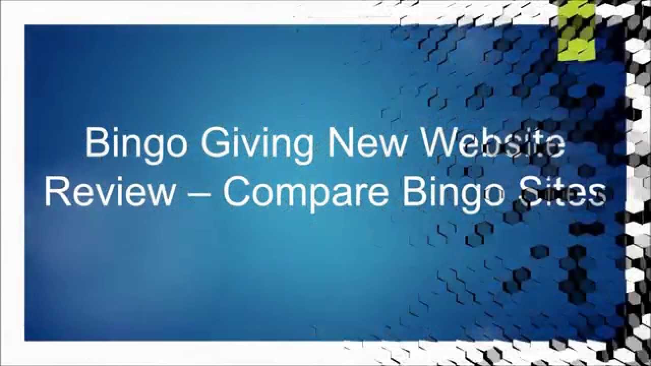 Bingo Giving New Website Review - Compare Bingo Sites
