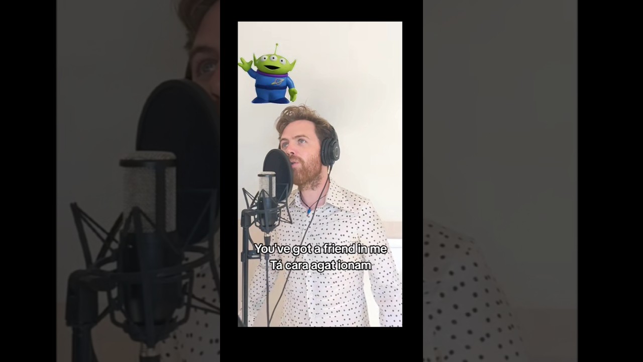 #toystory in #irish #pixar #irishyoutube #gaeilge #irishlanguage #ireland #voiceover
