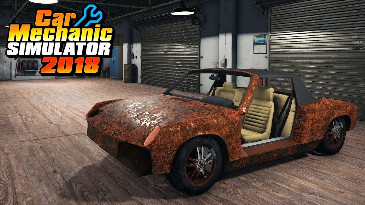 Porsche 914-6 Restoration - Car Mechanic Simulator 2018