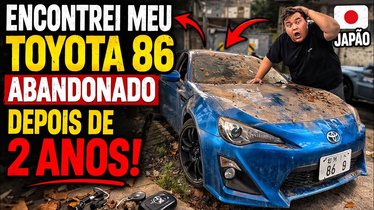 CARRO ESPORTIVO ABANDONADO NO JAPÃO 🇯🇵 
