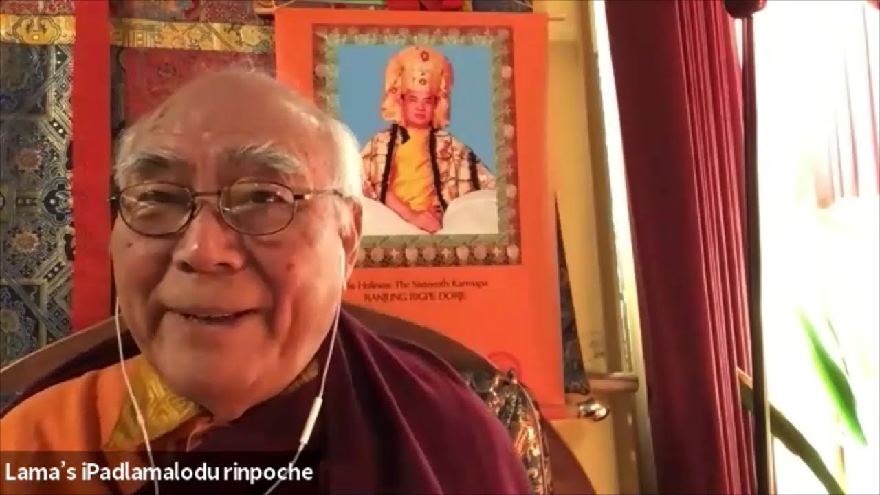 Lama Lodu Rinpoche teaches on overcoming extreme emotions using meditation