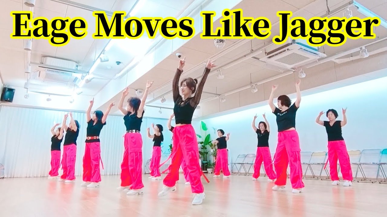 💃Eage Moves Like Jagger LineDance/Среда (A) 13:00~14:50/Yeonsinnae Studio 010 7551 3186/Woeyeonli...