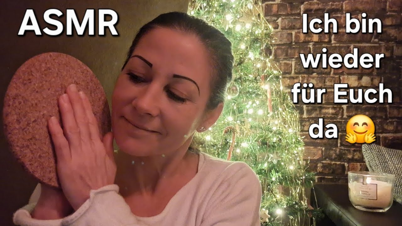 [ASMR] Ich bin wieder für Euch da || kleines Update mit Tapping-& Scratchingsounds