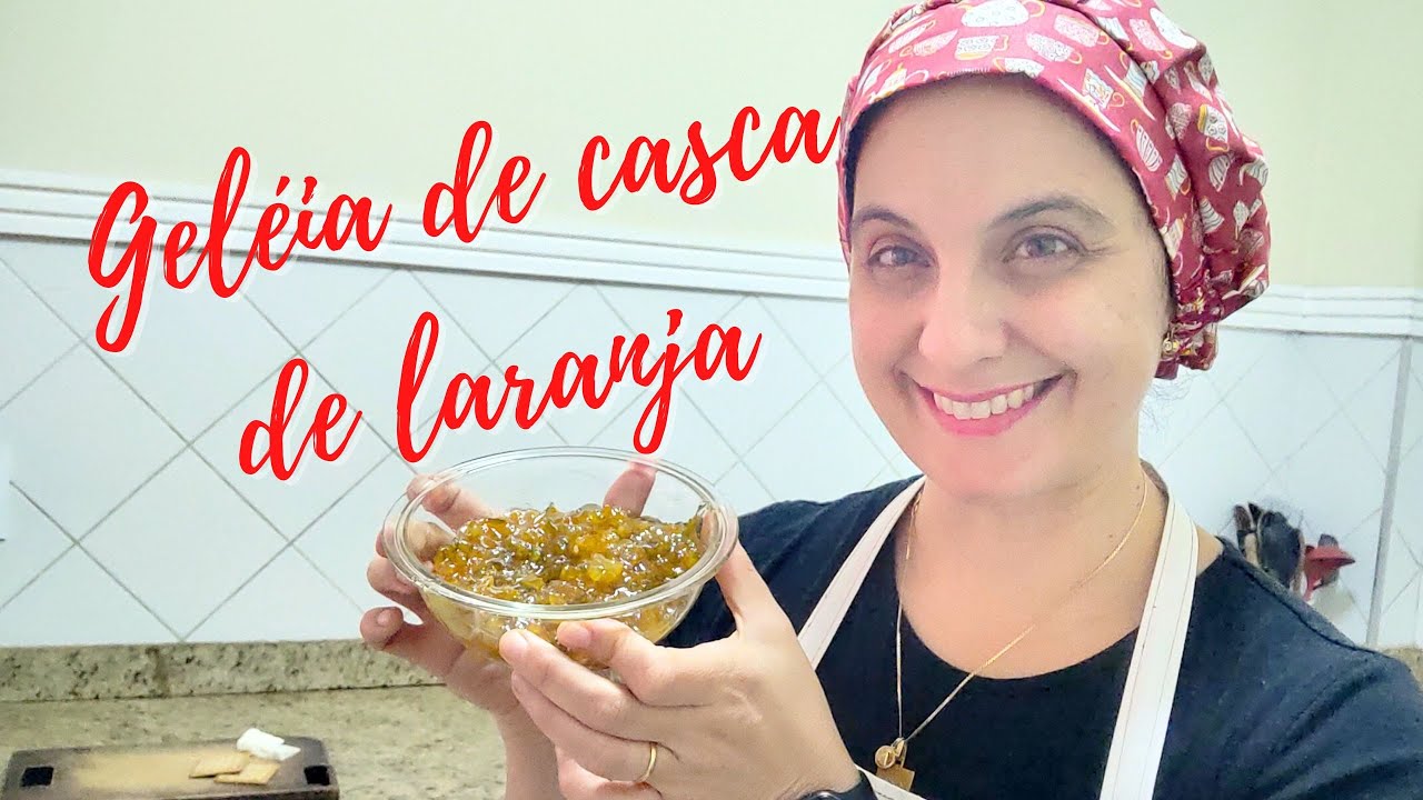 GELÉIA DE CASCA DE LARANJA - MUITO BOA! #umadelicia #geleiacaseira #facildepreparar