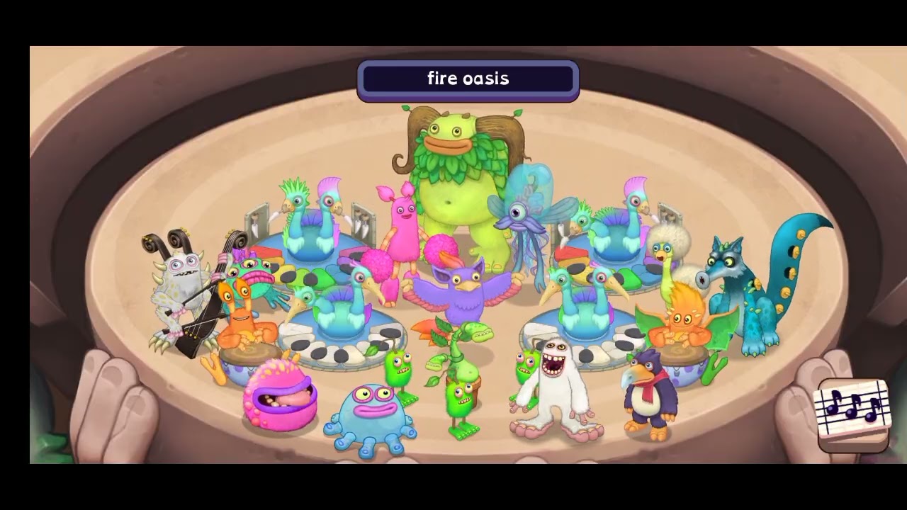 Fire oasis | MSM composer @furcorn.13 