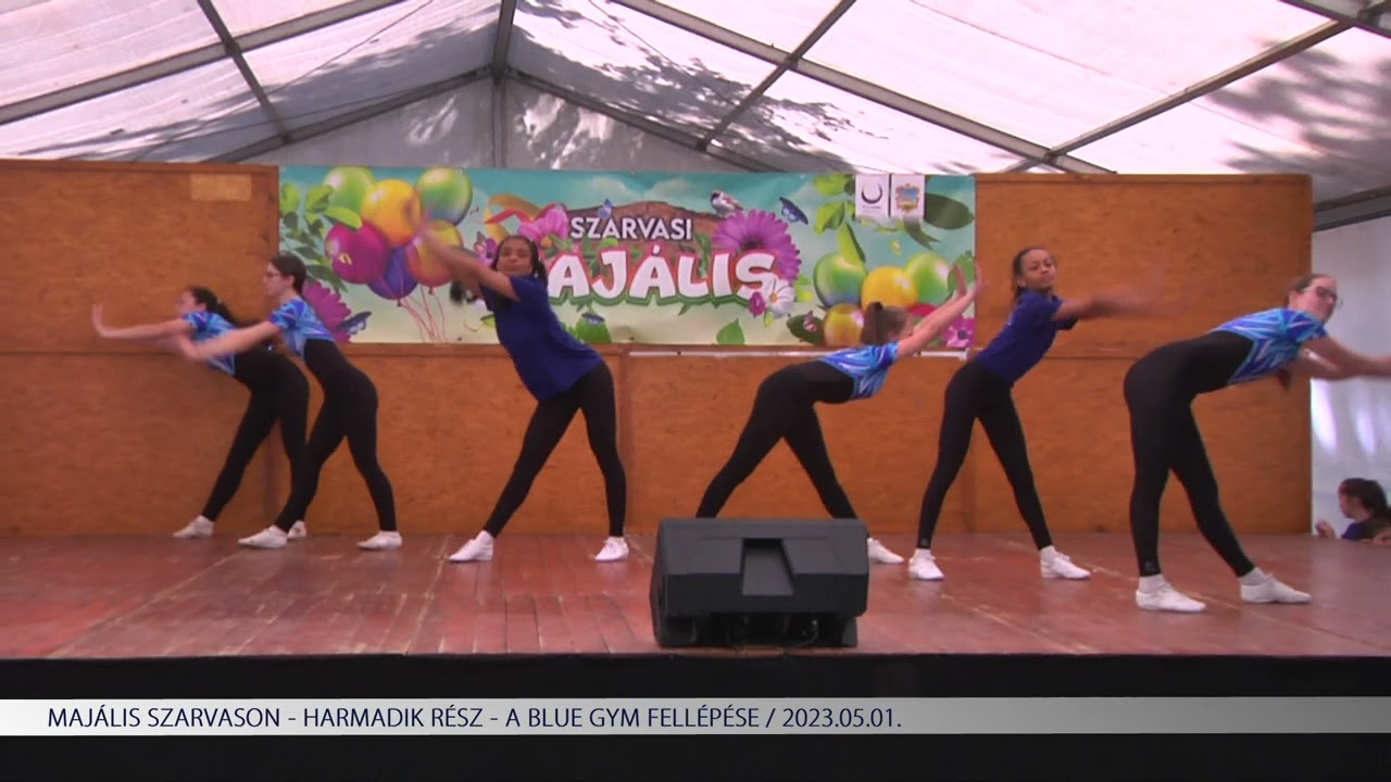 Majális Szarvason (3.rész) - A Blue Gym fellépése (2023.05.01.)