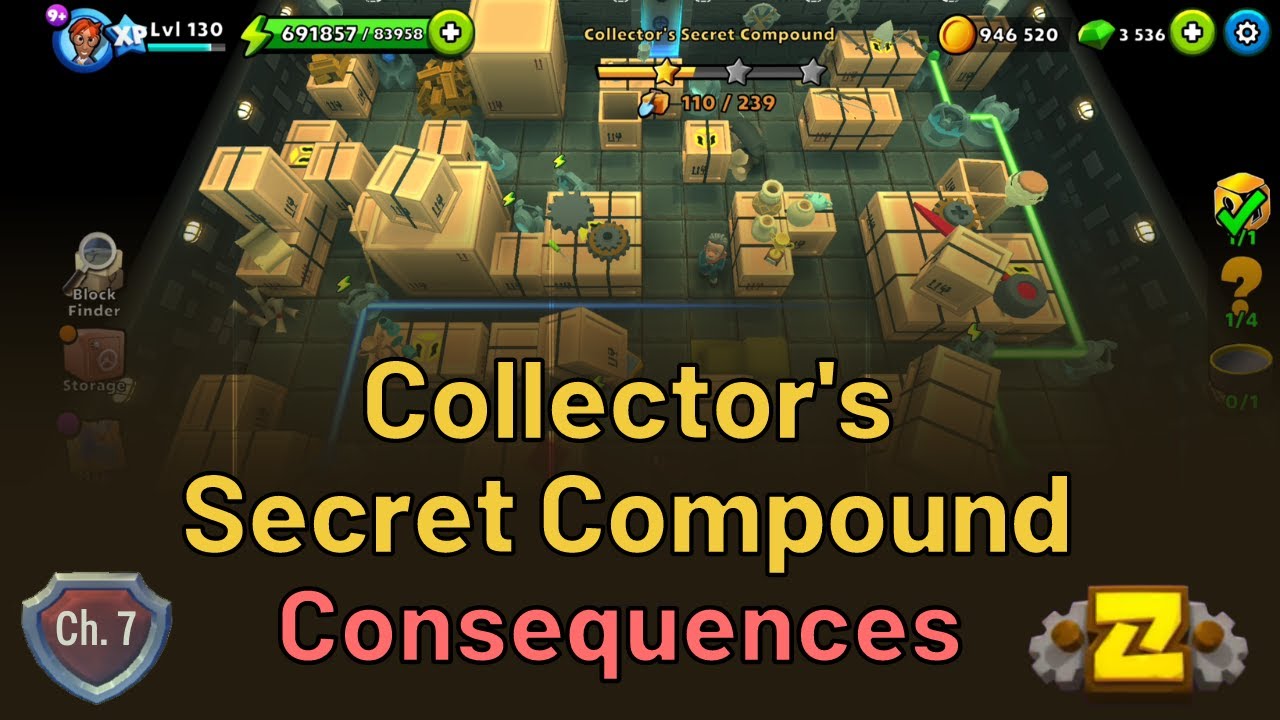 Collector's Secret Compound - #14 Consequences - Puzzle Adventure
