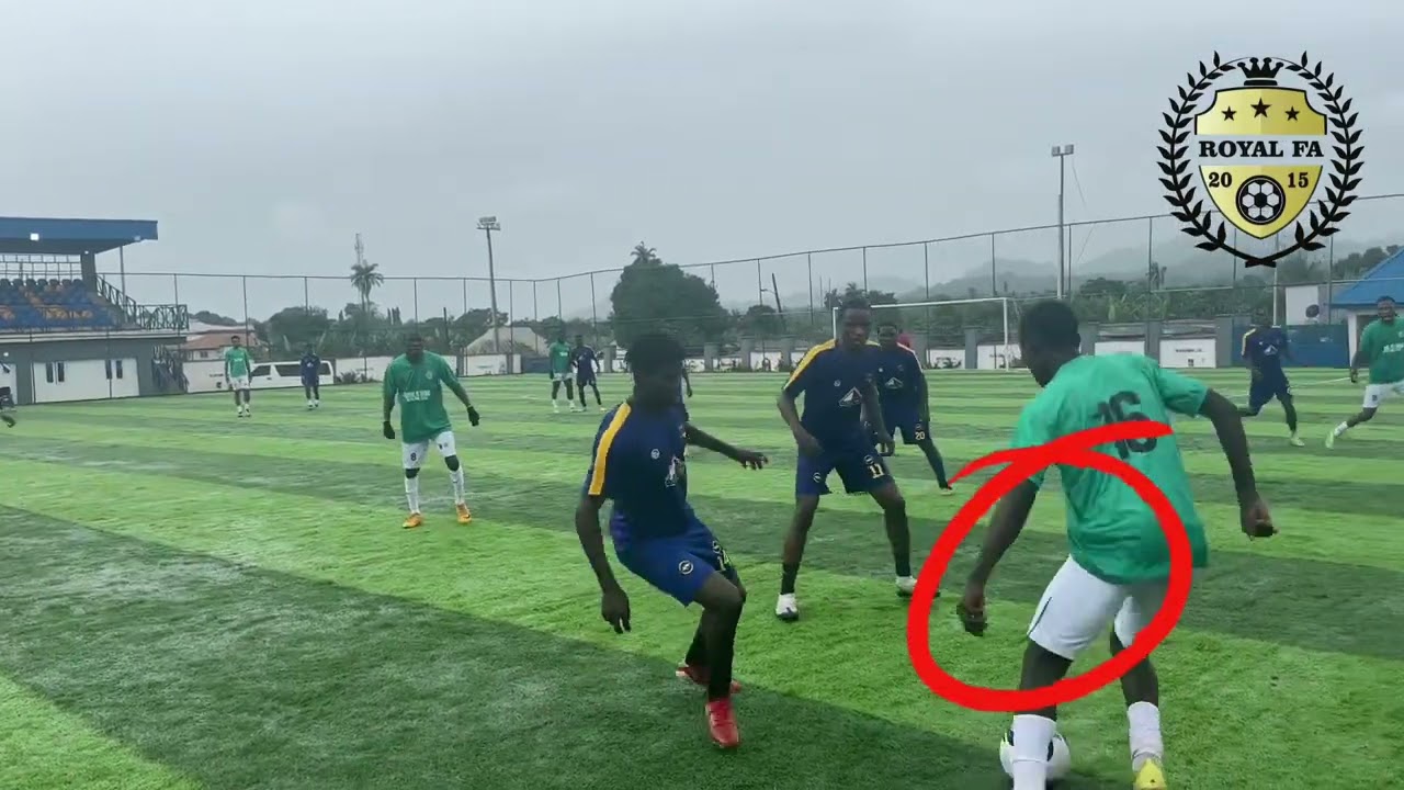 – it’s about presence. Jinadu Odunayo (18yrs) has it all. 💪🔥