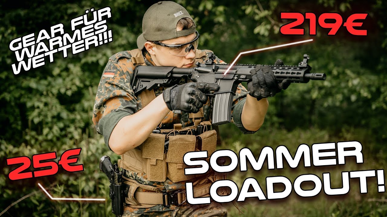 Perfektes Sommer Airsoft Loadout| Sniper-as.de