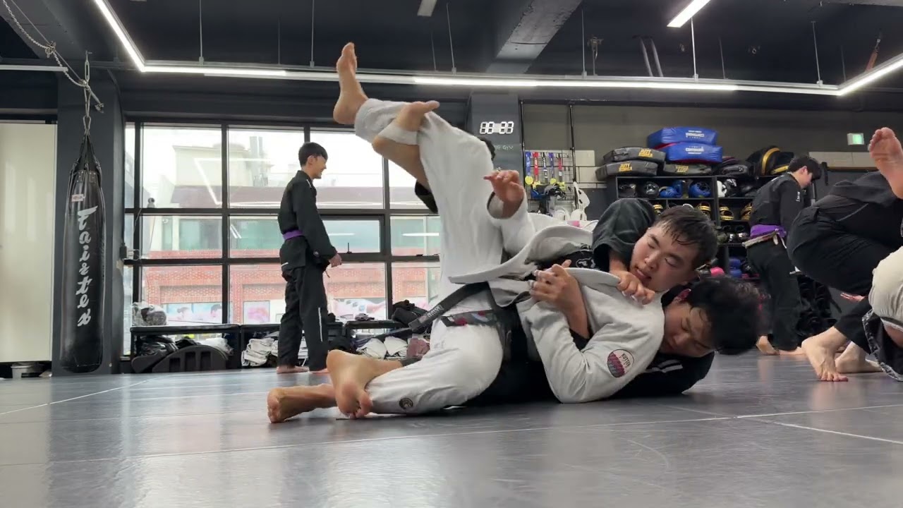 동헌이랑 스파링