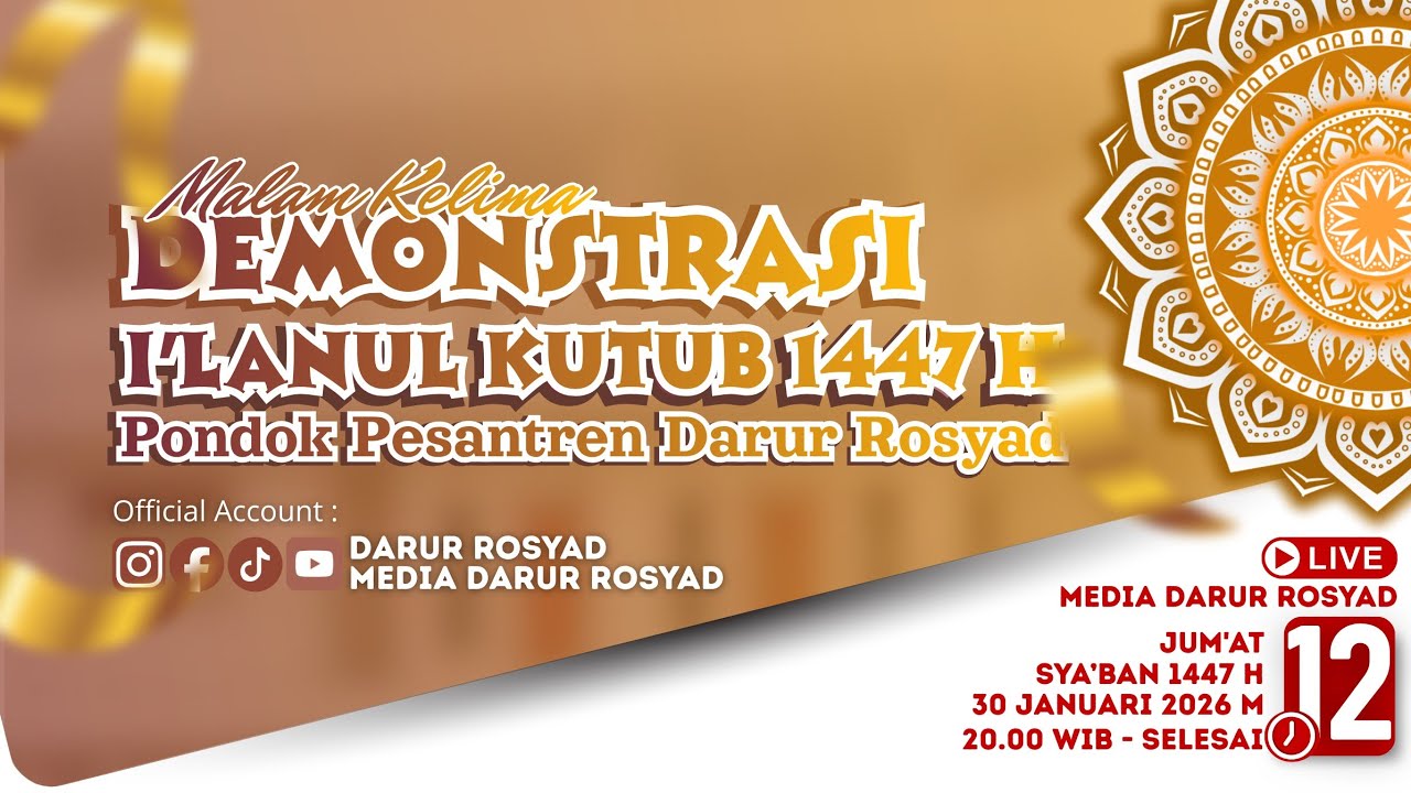 🔴LIVE | Demonstrasi I'lanul Kutub 1447 H | Malam Kelima