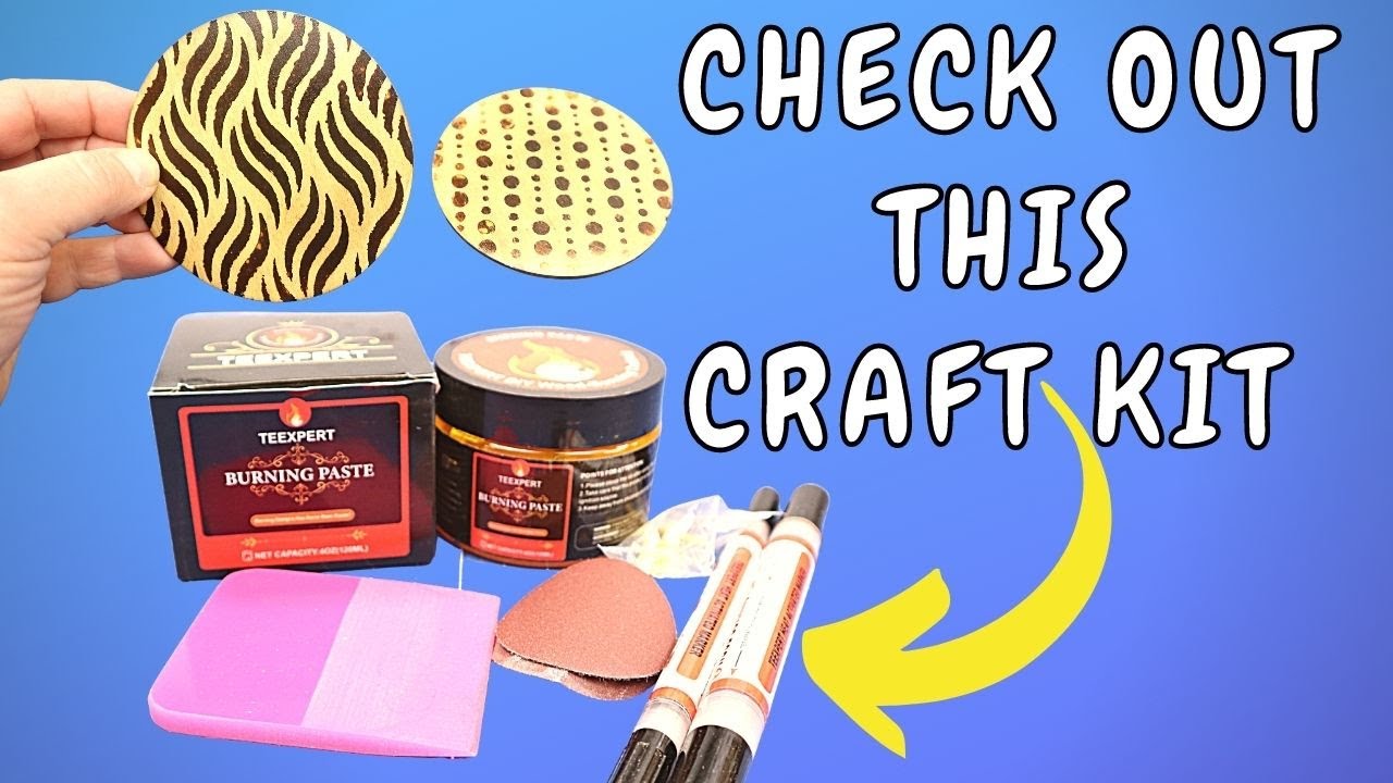 Ready to Get Fired Up? Wood burning Paste Kit Unboxing and Review!
