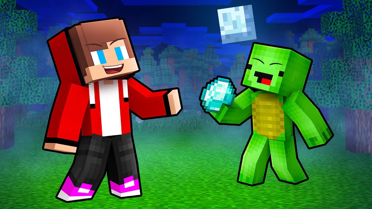 JJ and Mikey: INFECTED Family Control Mind Battle in Minecraft - Maizen