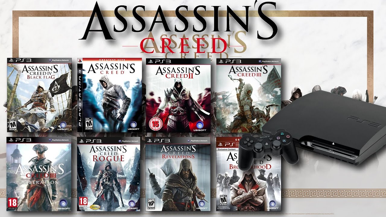 Todos los Assassin's Creed para PS3